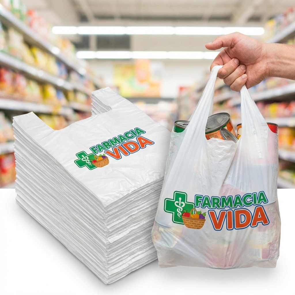 Bolsa Camiseta Personalizada Farmacia